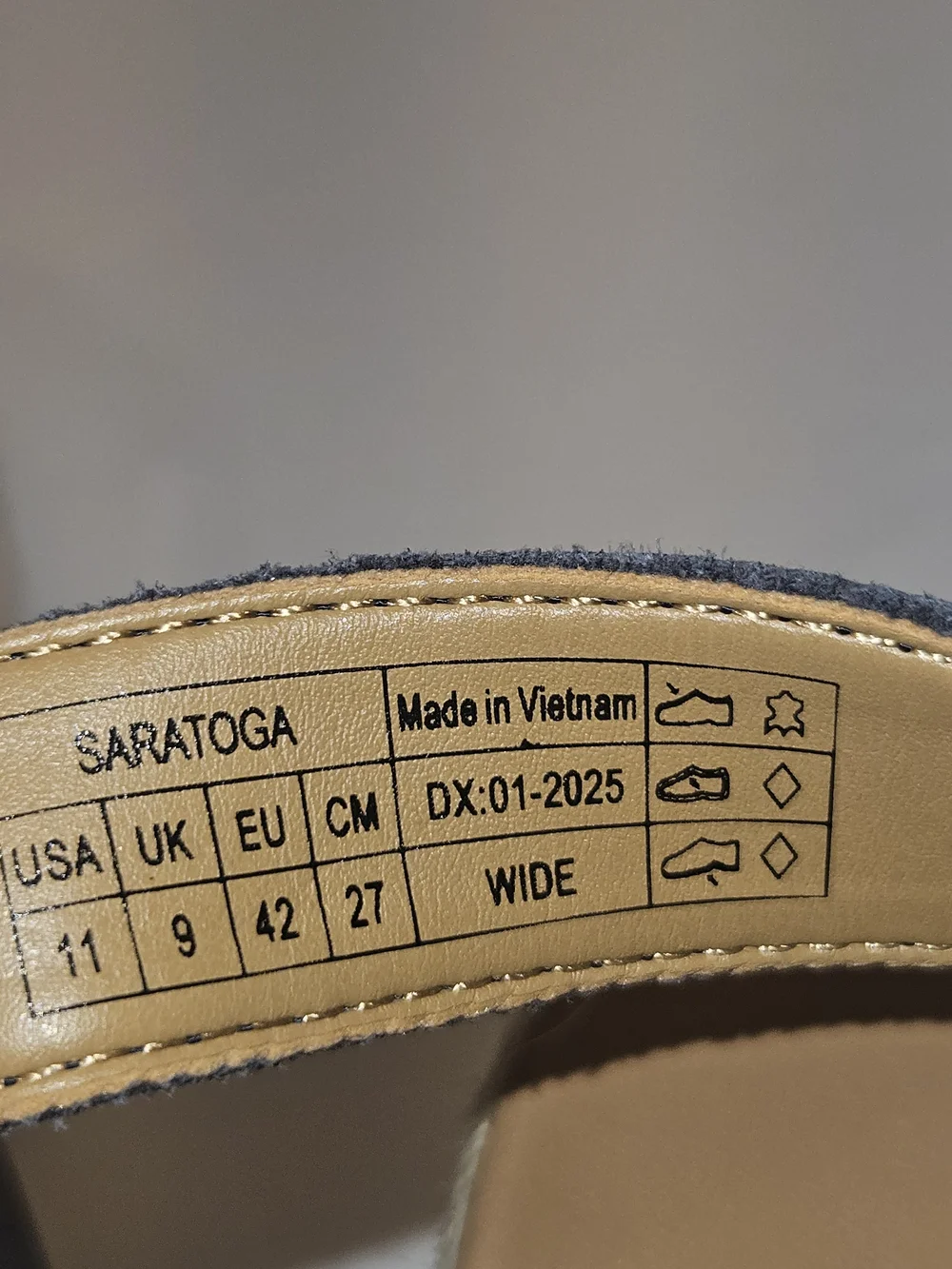 Vionic Saratoga Espadrille Wedge Sandals w/ Arch Support Leather Sz 11 Wide NEW